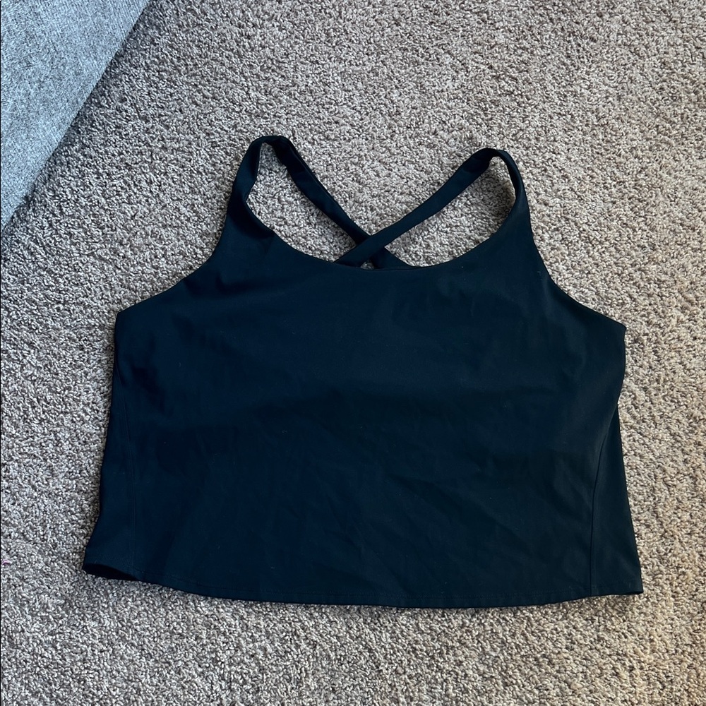 SPANX Black Tank Top Size 3X